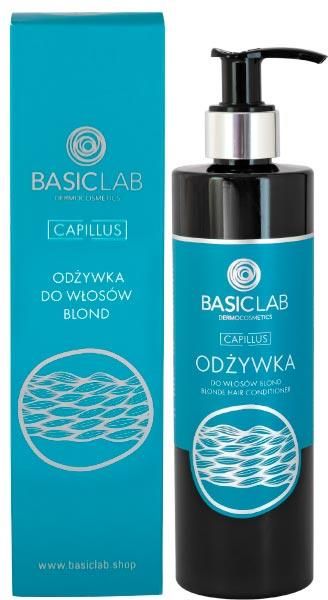 basiclab odżywka do włosów blond