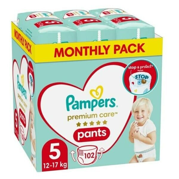 pampers pants premium care 5