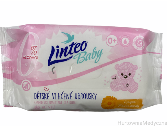 chusteczki nawilżane linteo 72