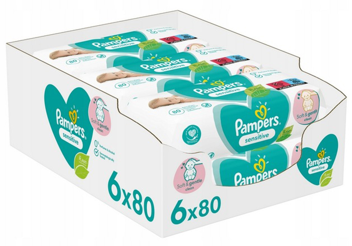 chusteczki nawilżajace pampers 6