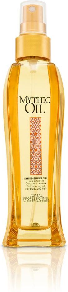 mythic oil shimmering oil rozświetlający olejek do włosów i ciała