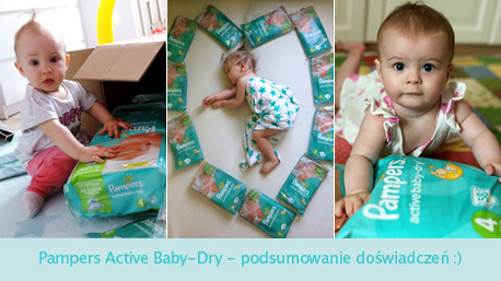 dlaczego nie ma pampers active baby dry