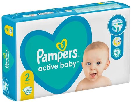 pampers 74 szt active baby 2