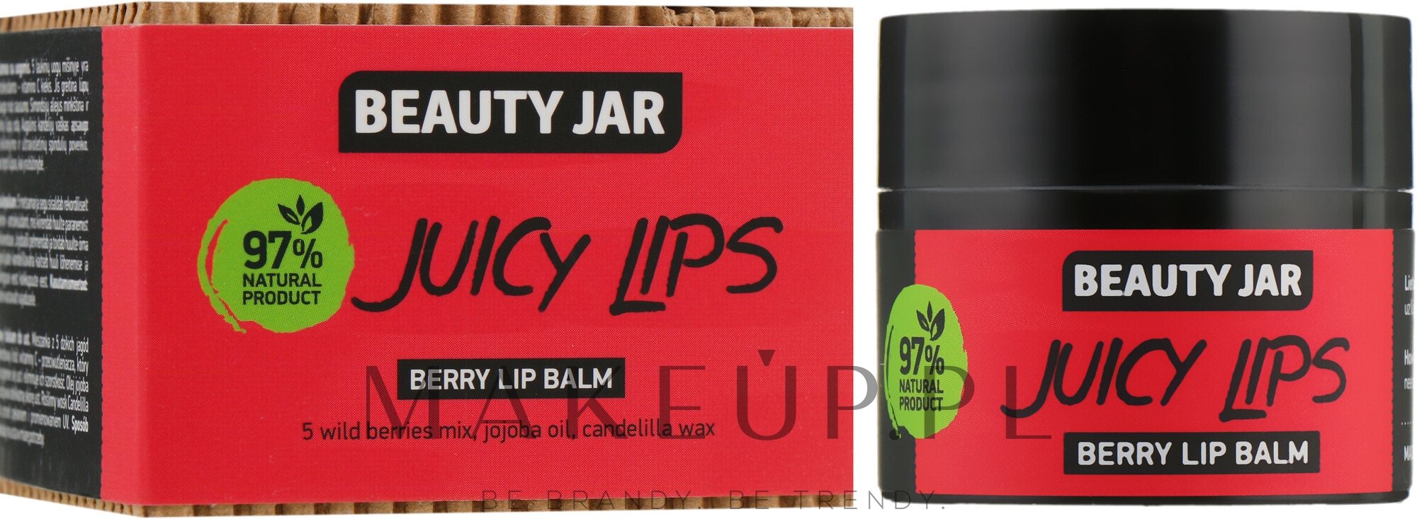 Beauty Jar „Juicy Lips”-jagodowy balsam do ust 15ml