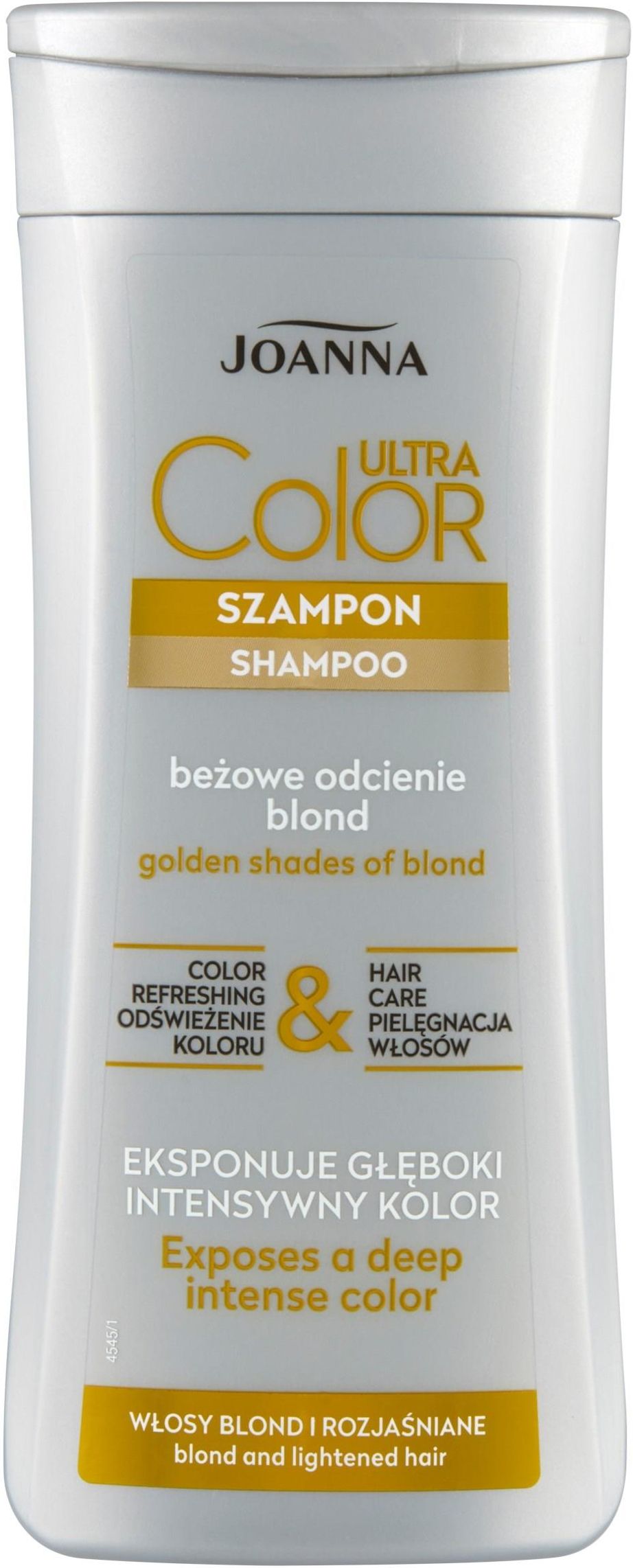 bezowy blond szampon