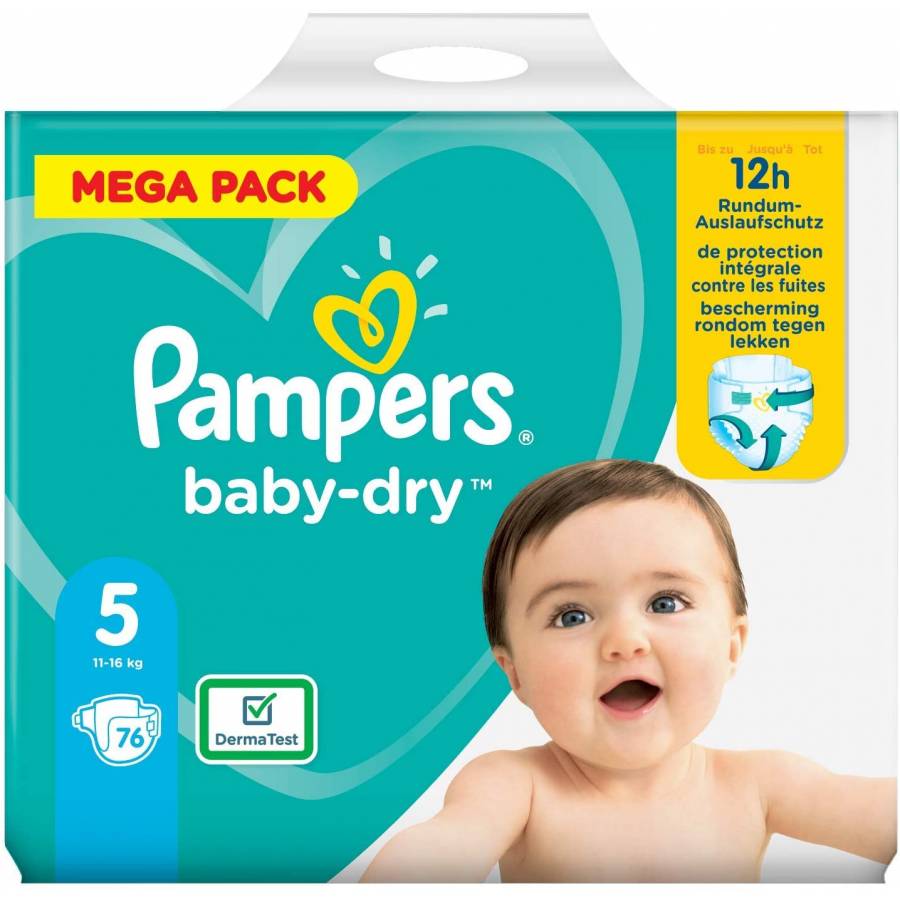 pampers mega pack 5