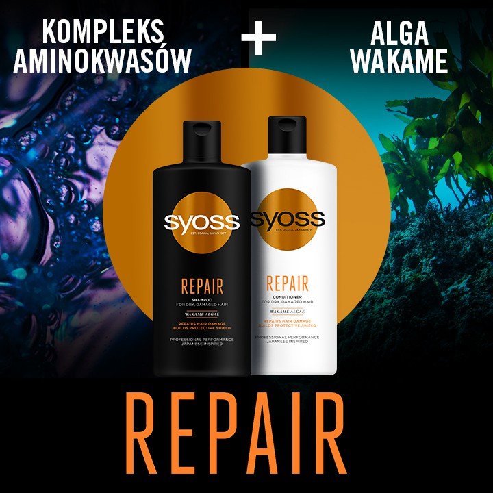 syoss repair therapy odżywka do włosów suchych i zniszczonych