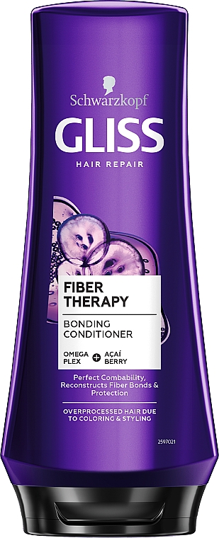 schwarzkopf gliss kur fiber therapy odżywka ekspresowa do włosów przeciążonych