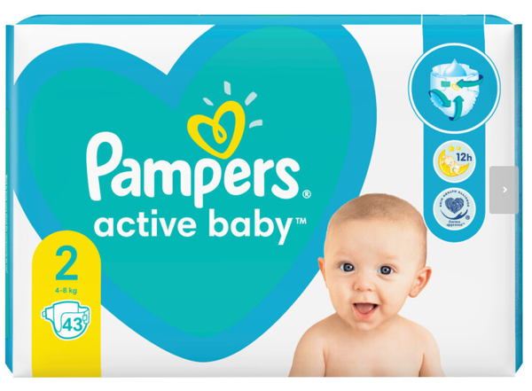 pampers 2 active baby