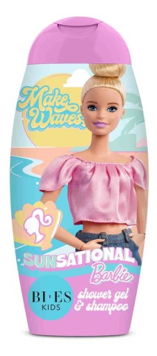 bi-es szampon i żel pod prysznic 2w1 barbie fashion