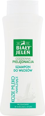 biały jeleń hipoalergiczny nawilżające kozie mleko szampon do włosów