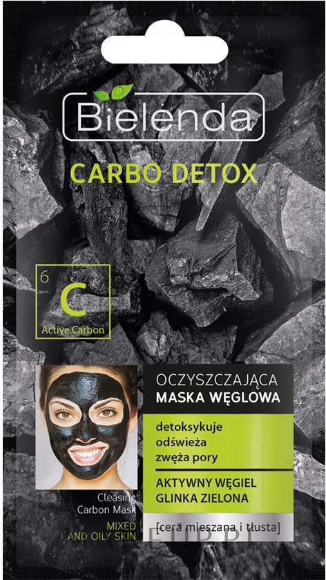 bielenda carbo detox odżywka węglowa do włosów opinie