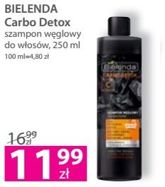 bielenda carbo detox szampon węglowy do włosów 250 ml