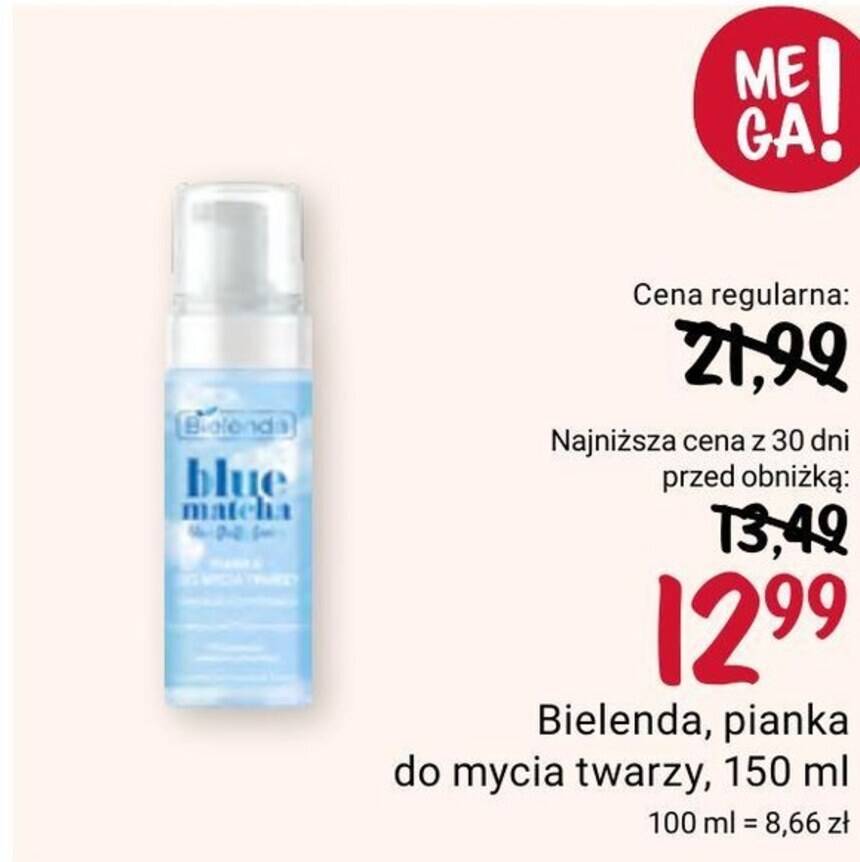 bielenda pianka do mycia twarzy rossmann