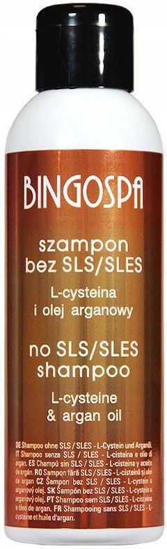 bingospa szampon bez sles sls z keratyną 100ml i perfumy