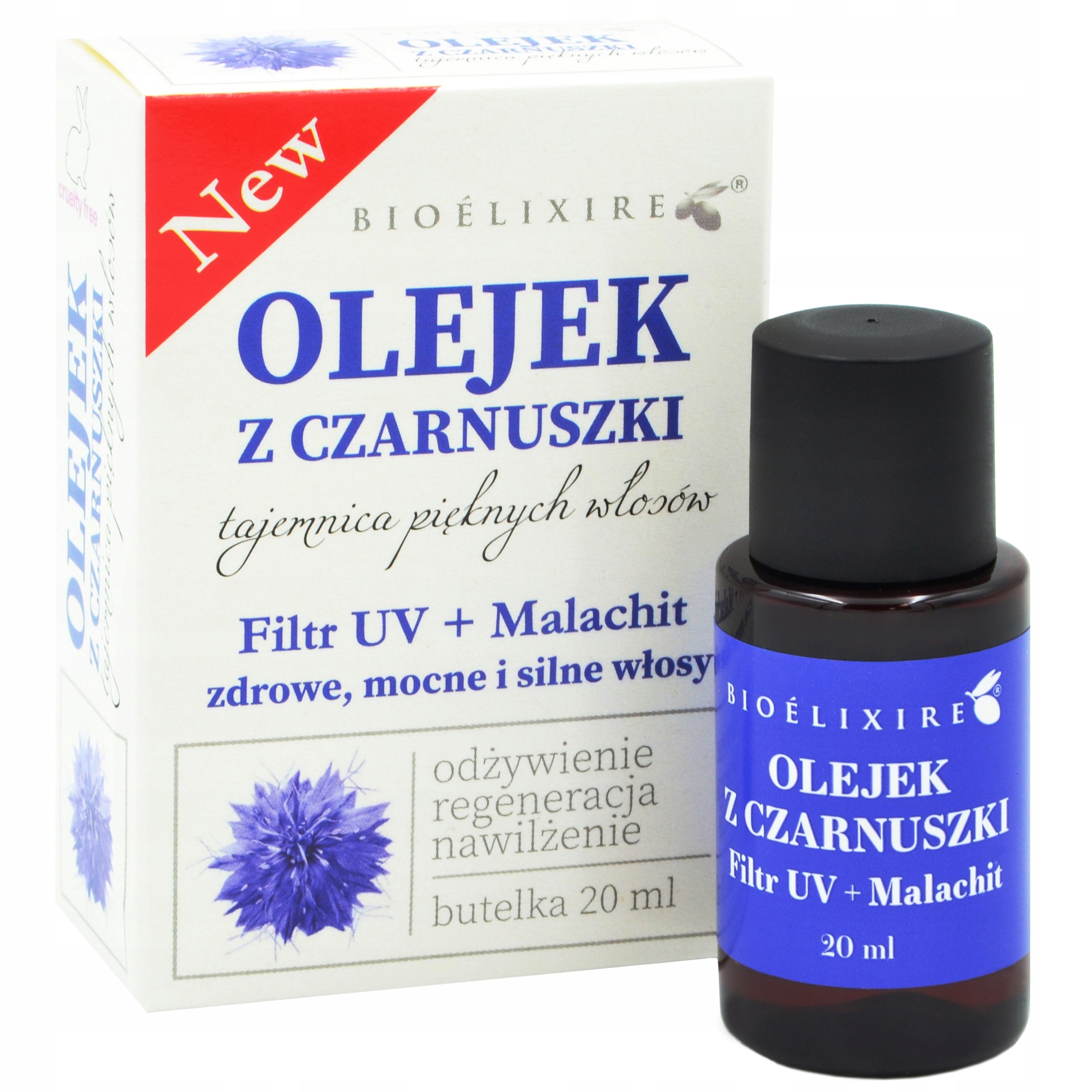 bioelixire olejek z czarnuszki do włosów