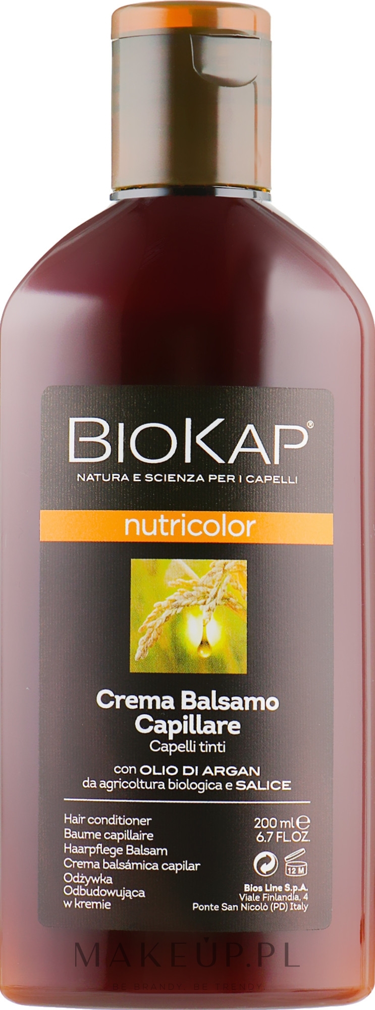 biokap nutricolor odżywka do włosów w kremie