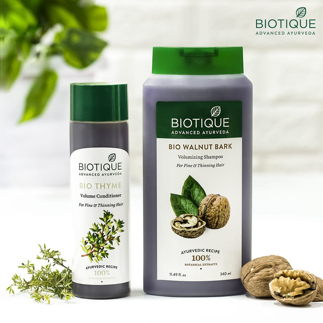 biotique szampon z orzecha