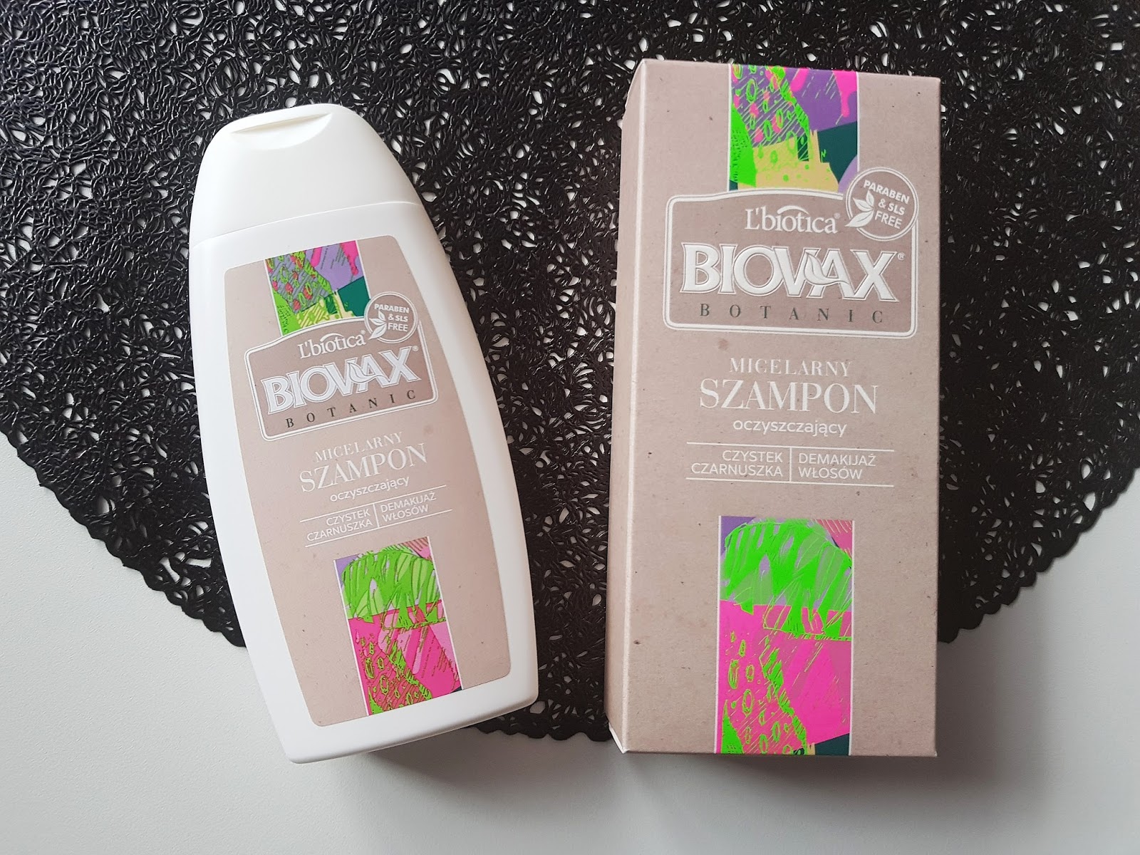 biovax botanic micelarny szampon