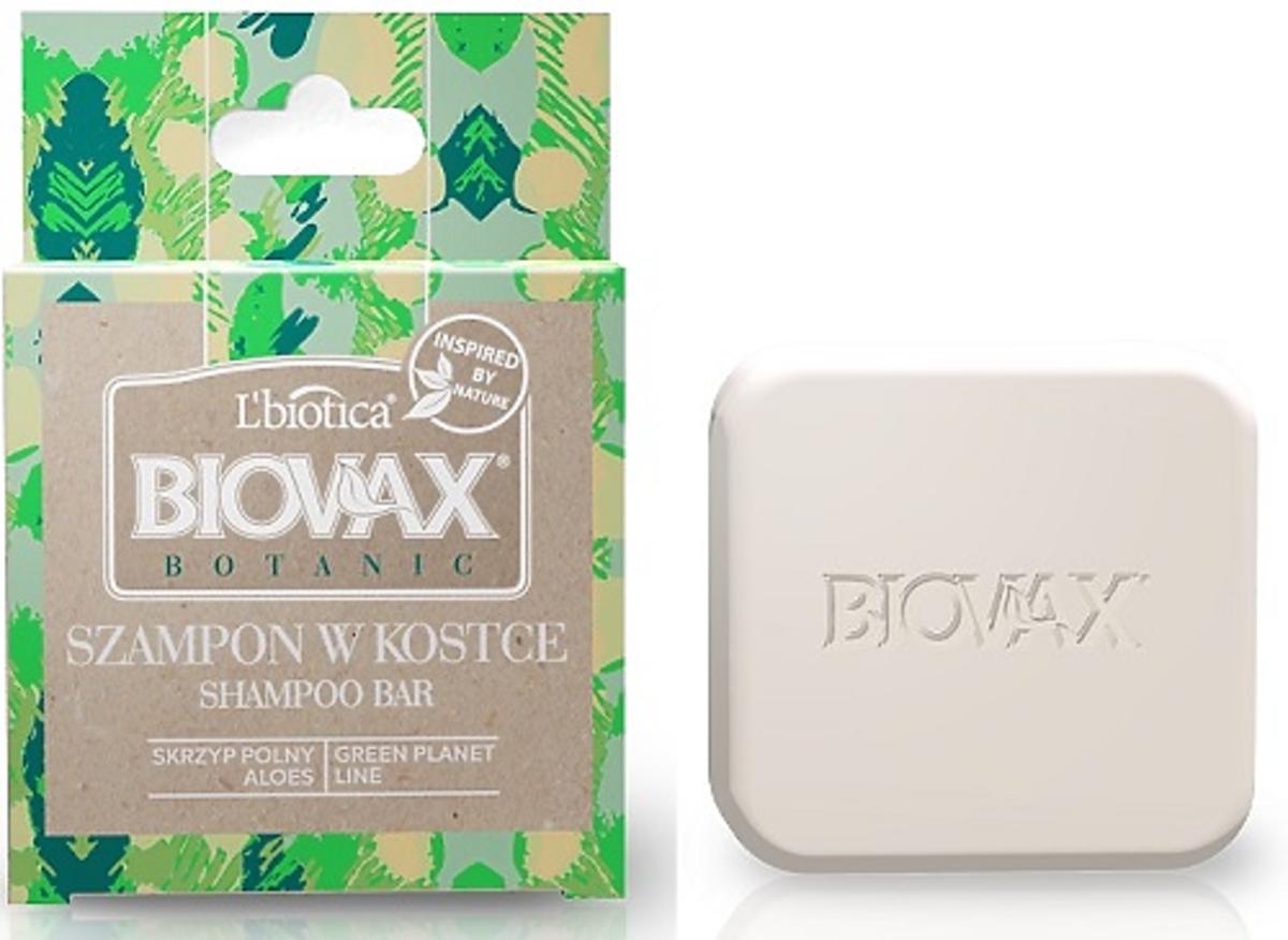 biovax botanic szampon w kostce aloes i skrzyp sklad