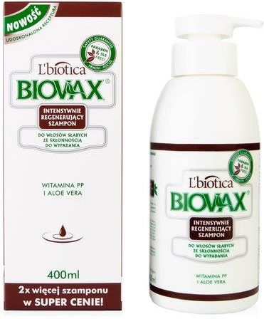 biovax imtensywnie regenerujacy szampon aloes