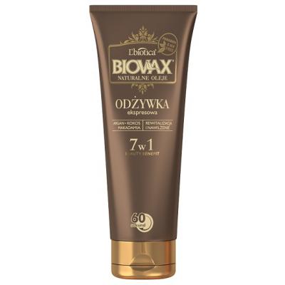 biovax odżywka do włosów argan makadamia kokos rossman