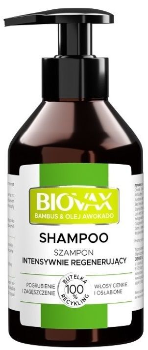 biovax szampon bambus i awocado