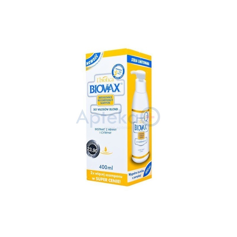 biovax szampon dla włosów blond