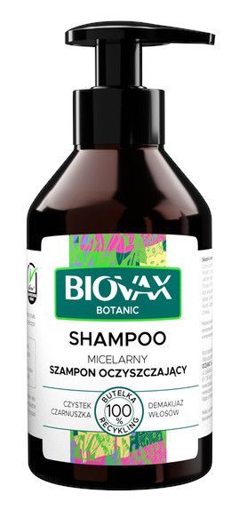 biovax szampon intensywnie regenerujący do włosów przetłuszczających się 200 ml