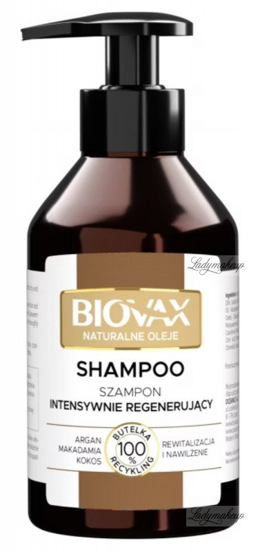 biovax szampon naturalne oleje