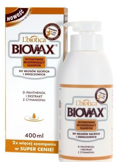 biovax szampon suche zniszczone