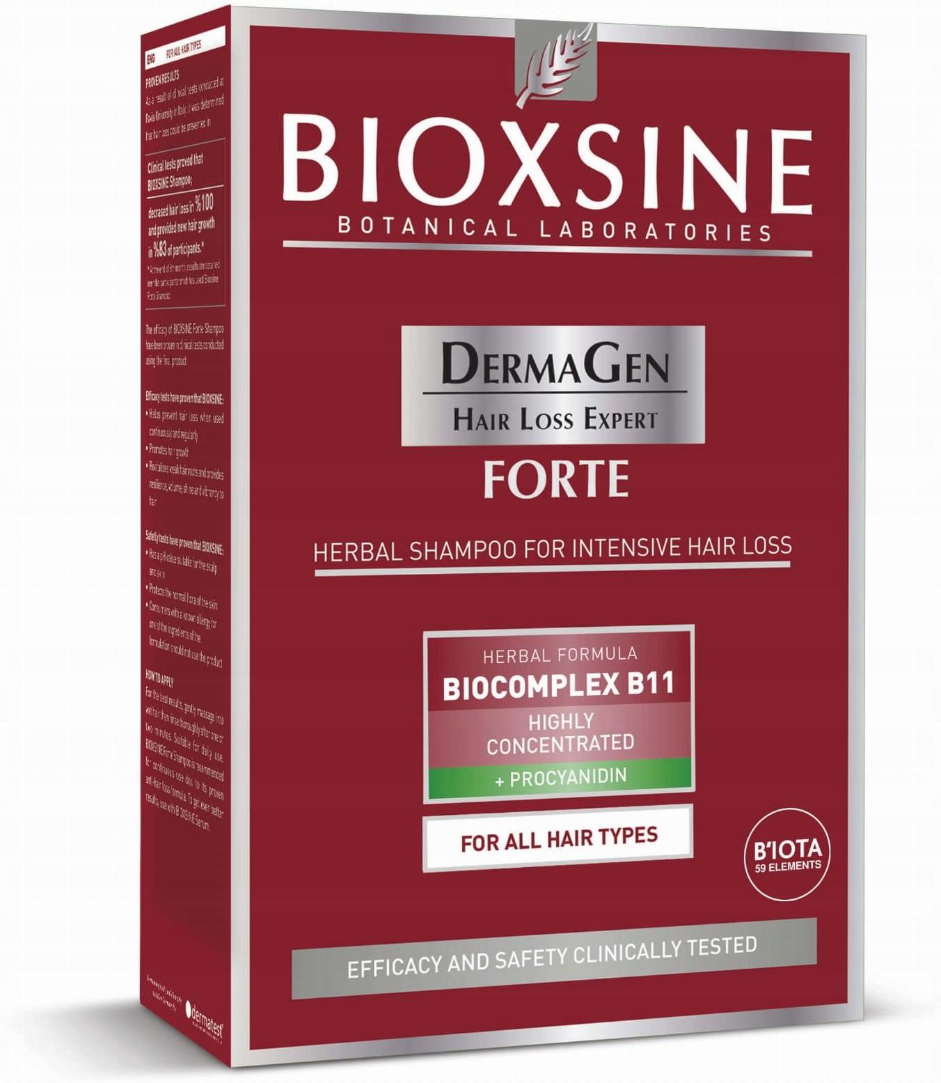 bioxsine forte szampon cena