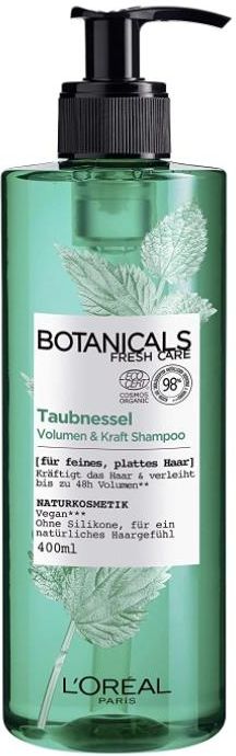 botanicals fresh care szampon i formuła pielęgnacyjna bez spłukiwania