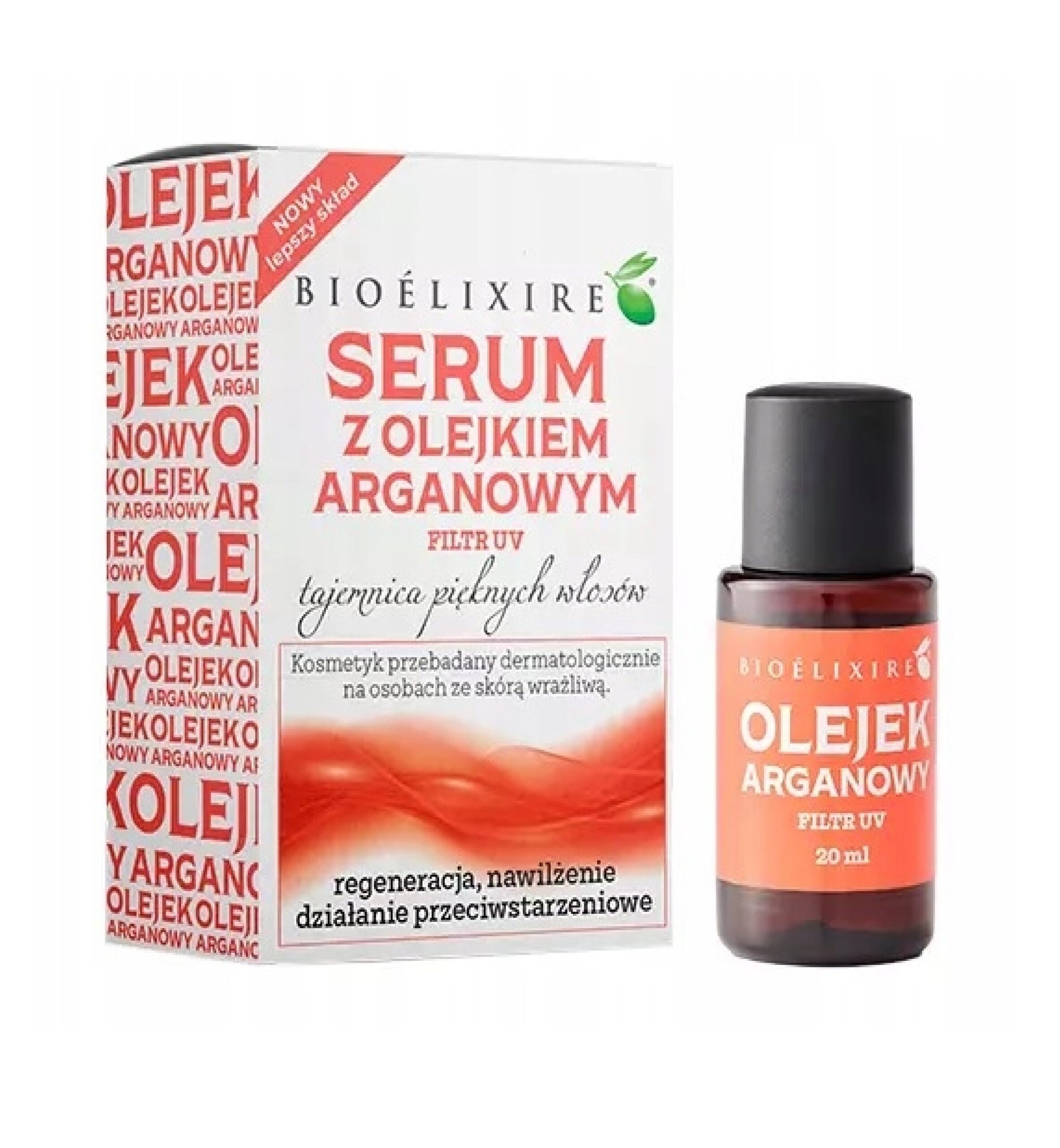 bioelixire argan oil serum olejek arganowy do włosów 20ml