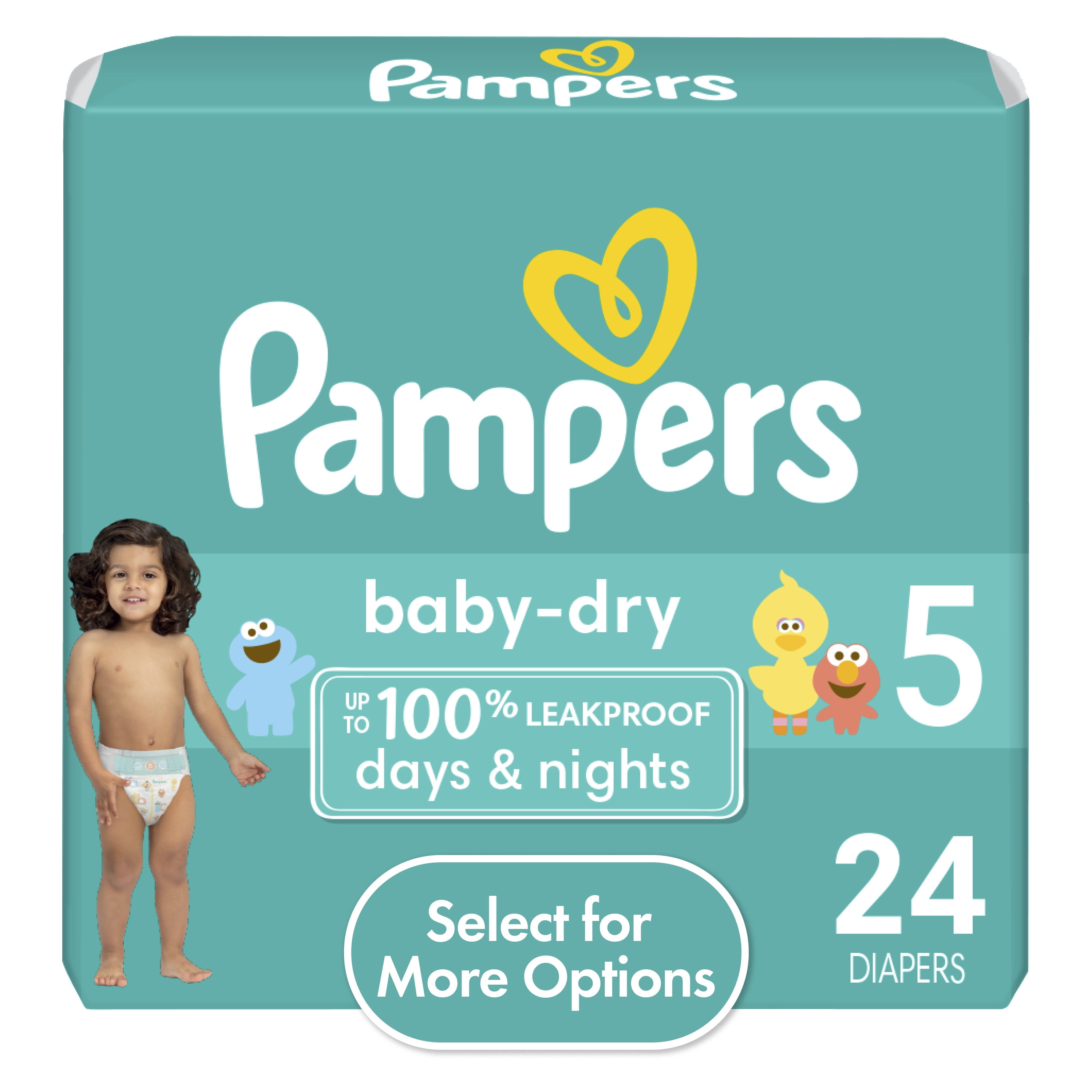 pampers 5 baby dry