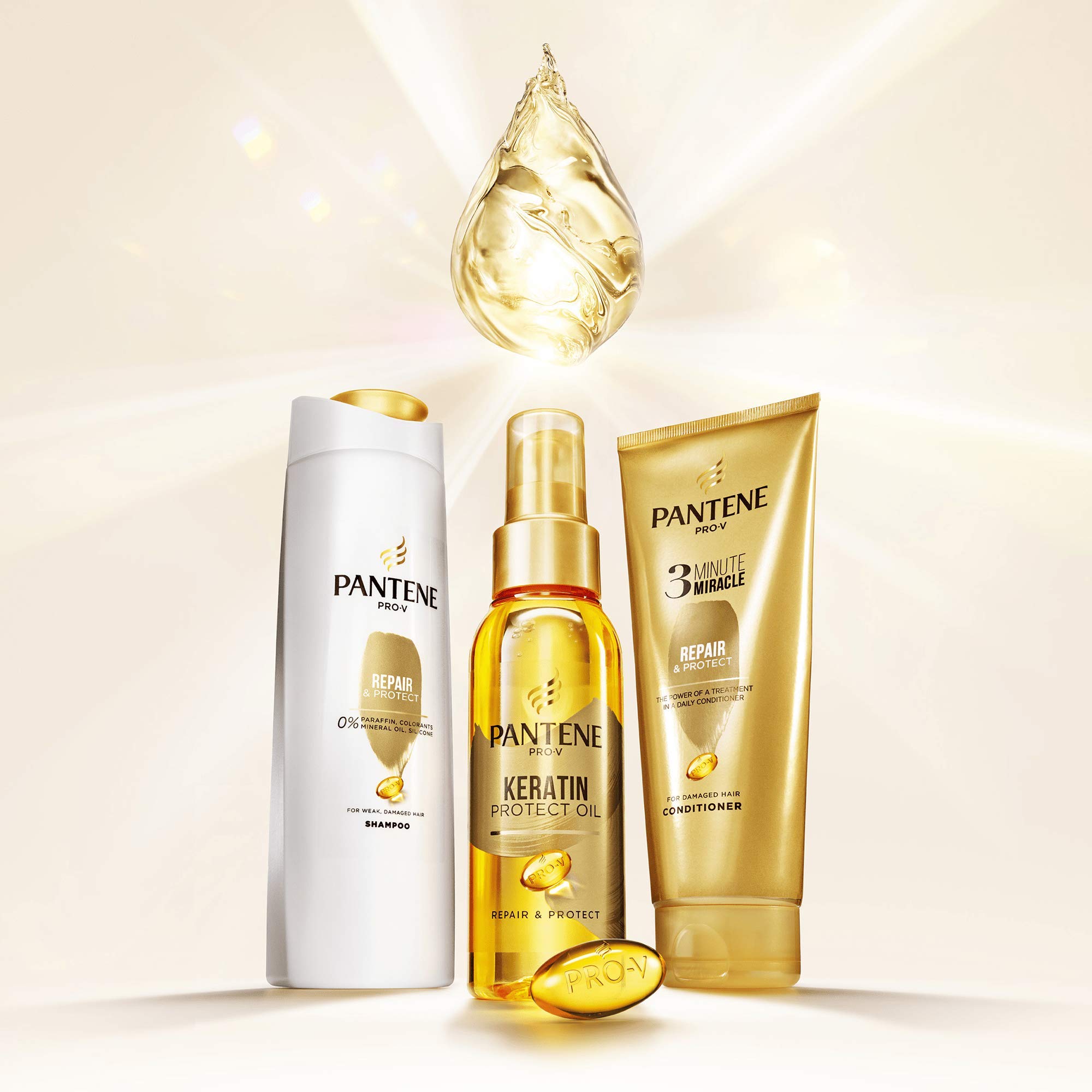 pantene olejek do włosów z keratyna