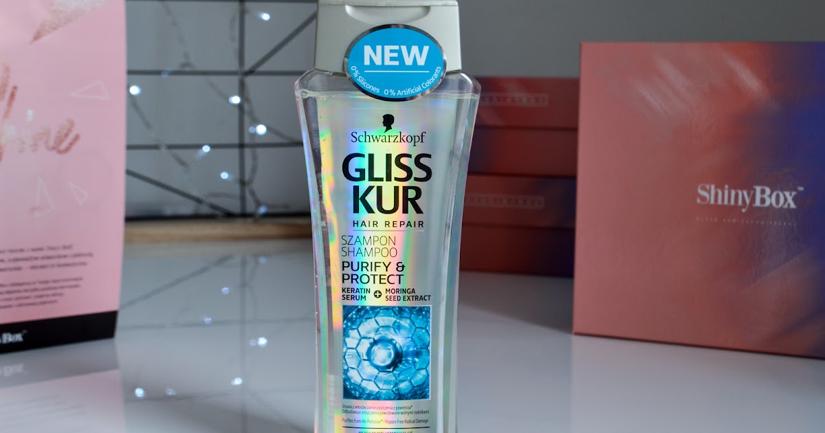 gliss kur hair repair szampon purify protect