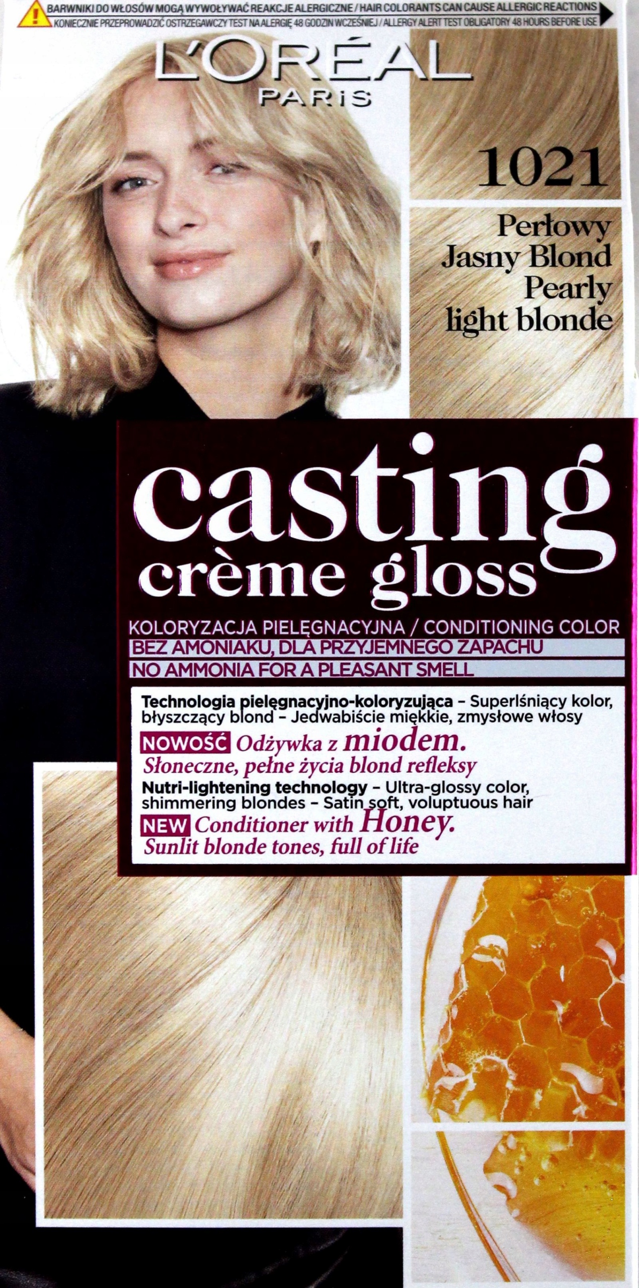 szampon koloryzujacy loreal jasny perlowy blond allegro