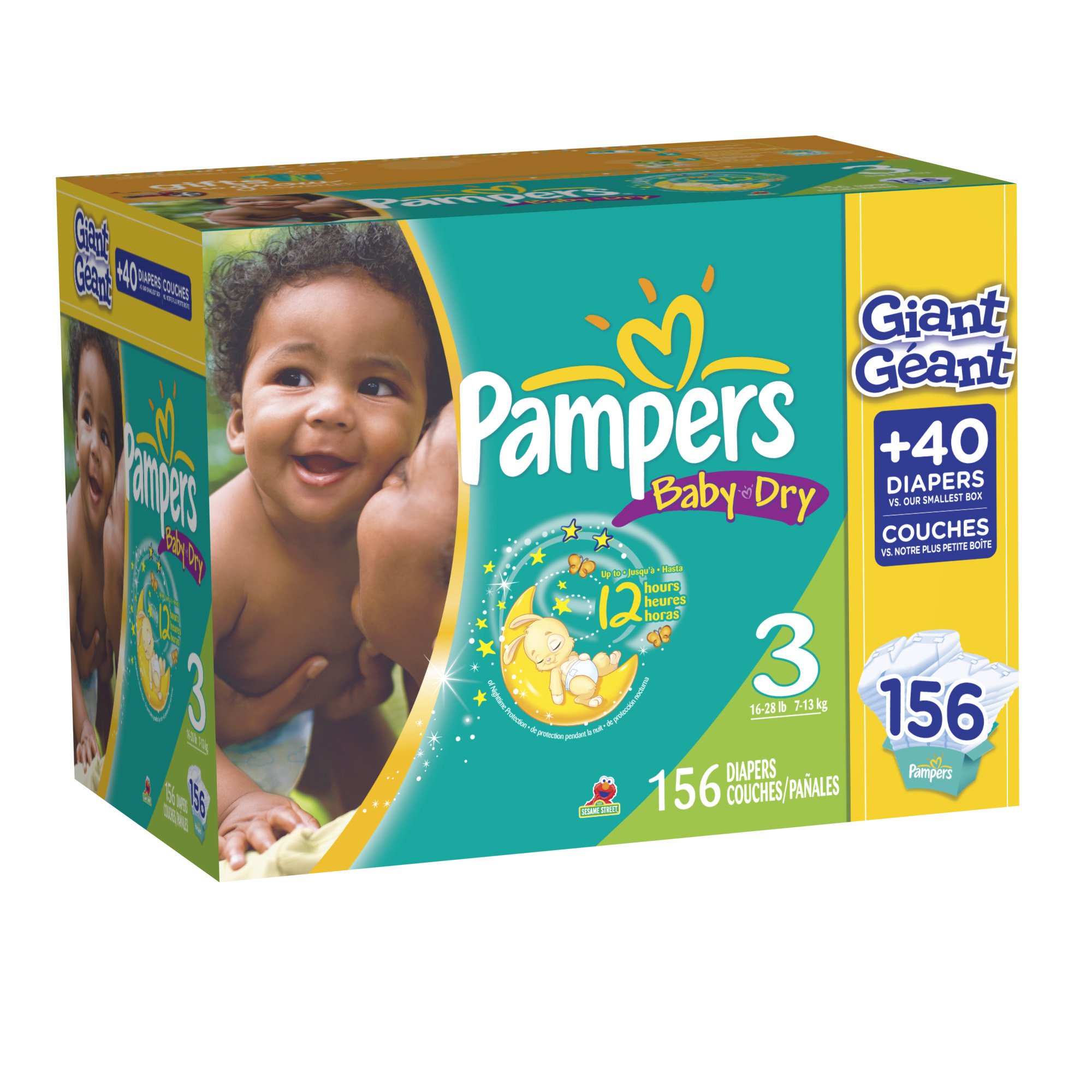 pampers mega pack size 3