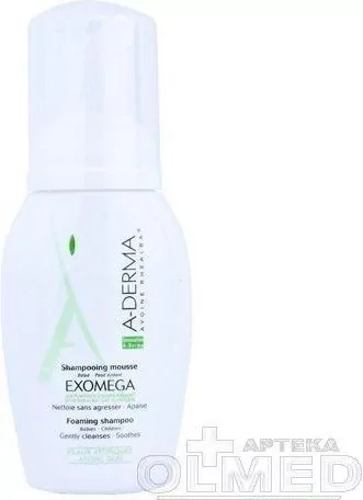 aderma exomega szampon w piance