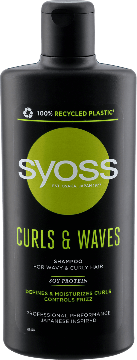 syoss curls & waves szampon