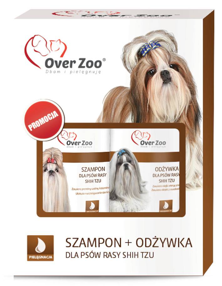 over zoo zestaw szampon dla shih tzu odżywka