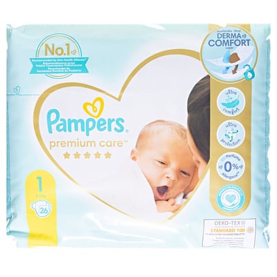 pampers premium care newborn 26