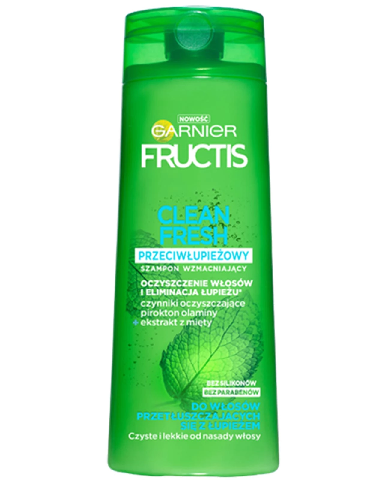 garnier fructis clean fresh przeciwłupieżowy szampon wzmacniający do włosów