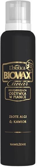 l biotica biovax caviar regenerująca odżywka w piance do włosów