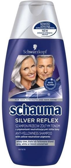 schwarzkopf szampon do włosów siwych silver reflex shampoo