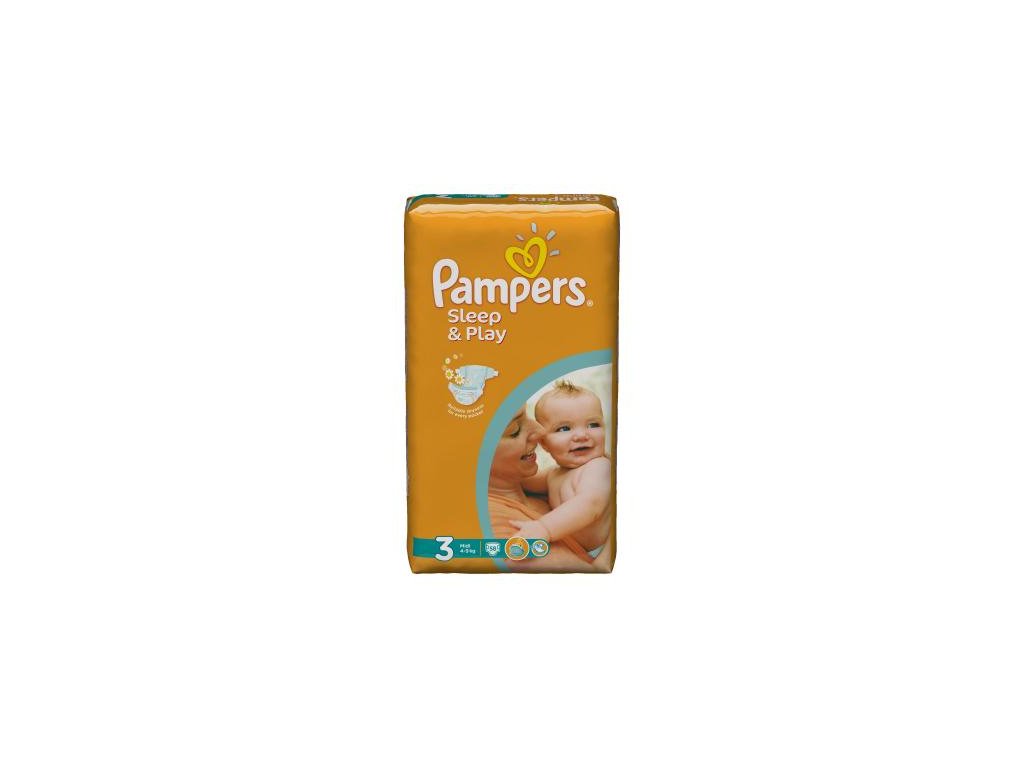 pampers sleep&play 3 midi 4-9kg 58szt