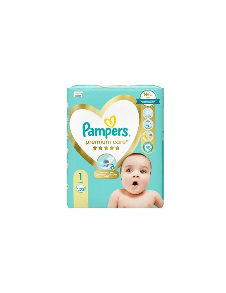 pieluchy pampers premium care 1 new born