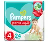 pampers pants 4 cena 24