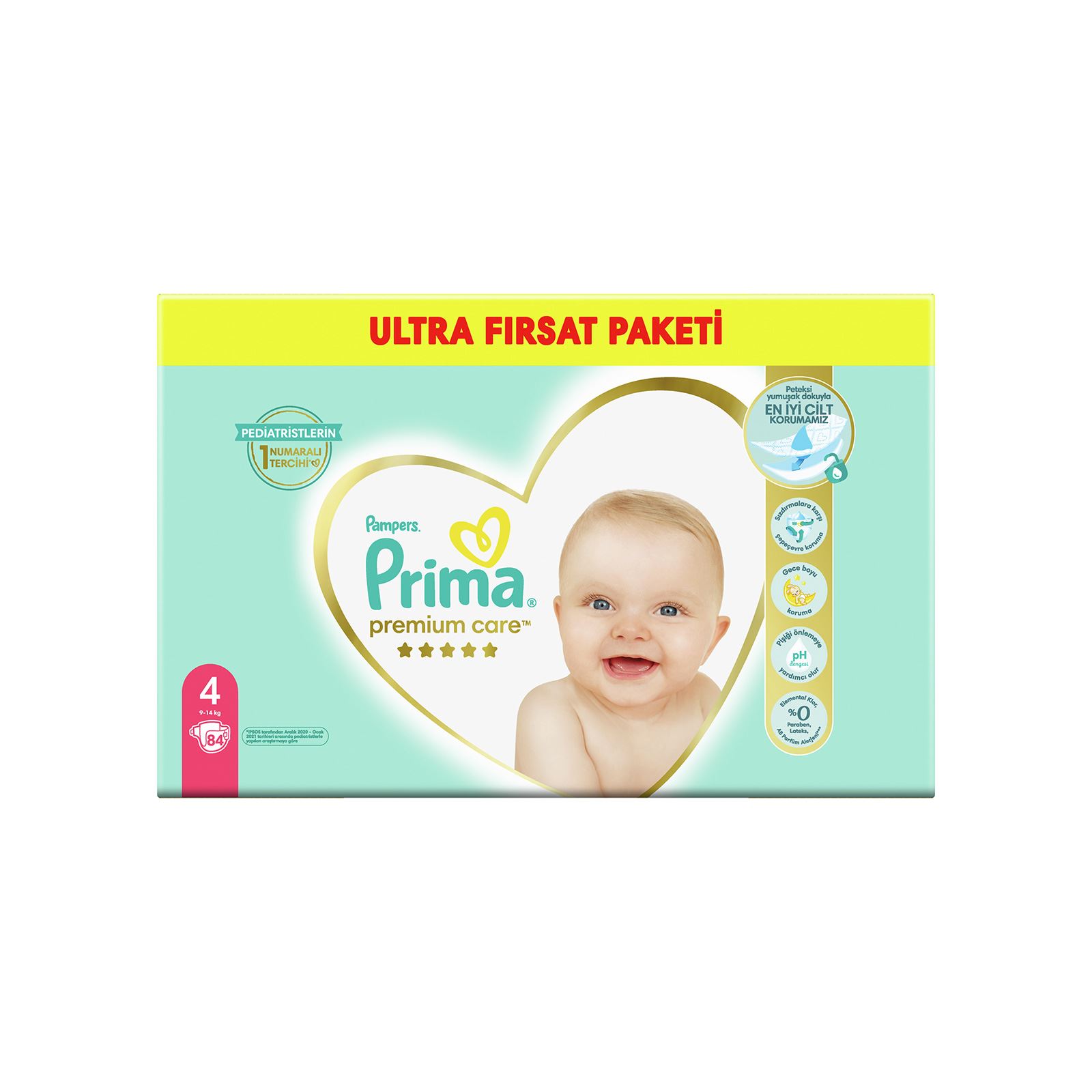 pampers premium caee 4